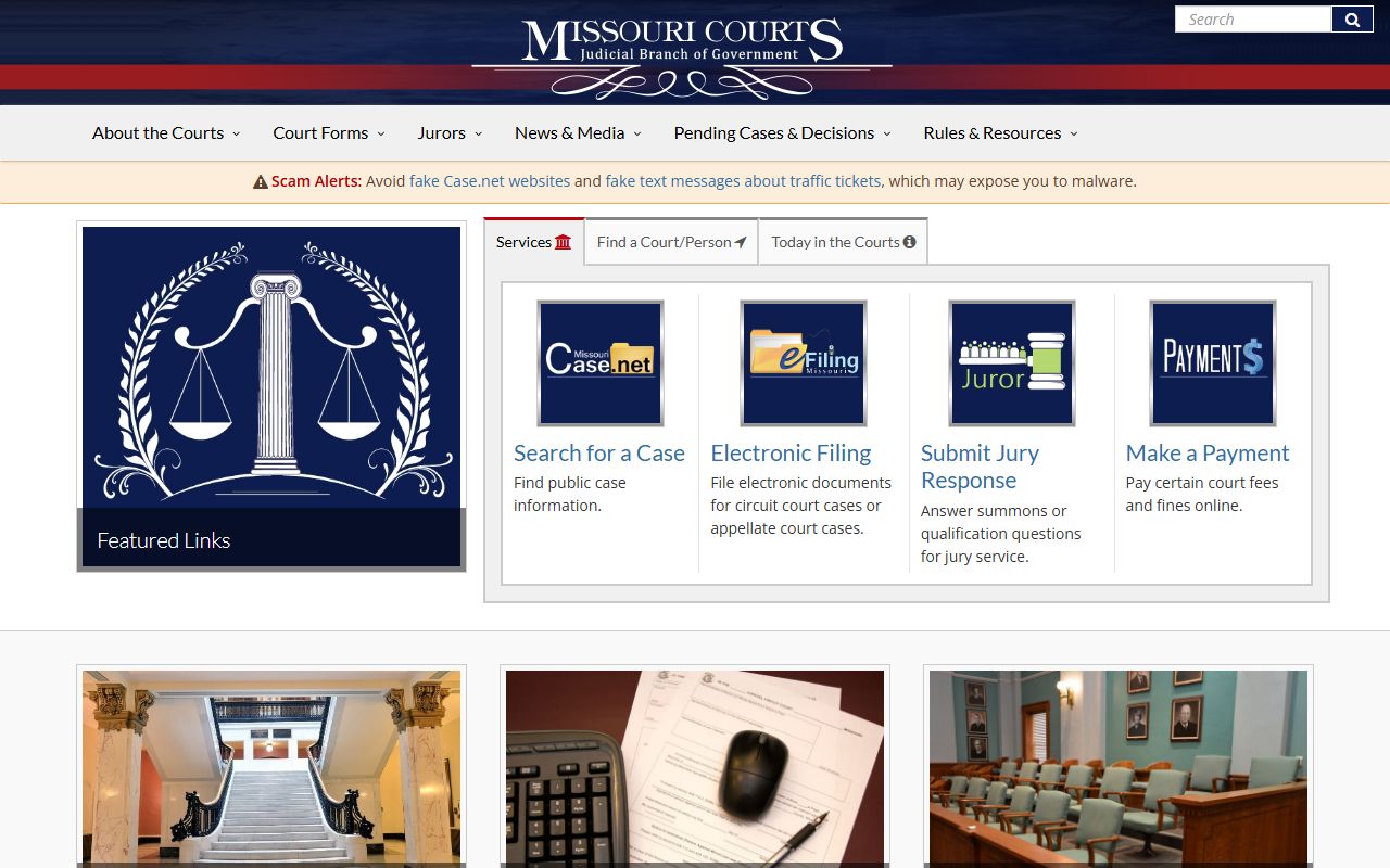 Reynolds County court records current Missouri Courts website