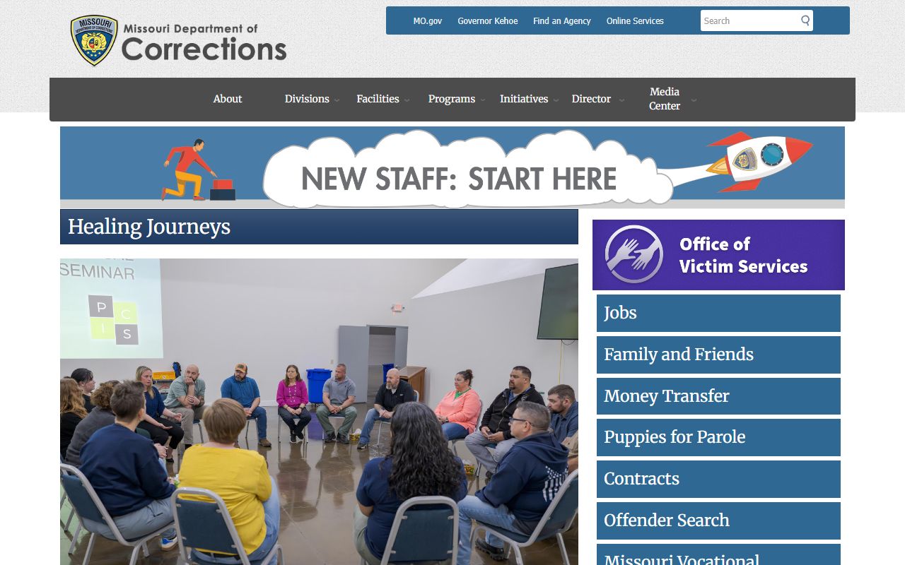 Reynolds County inmate records Missouri Department of Corrections resources